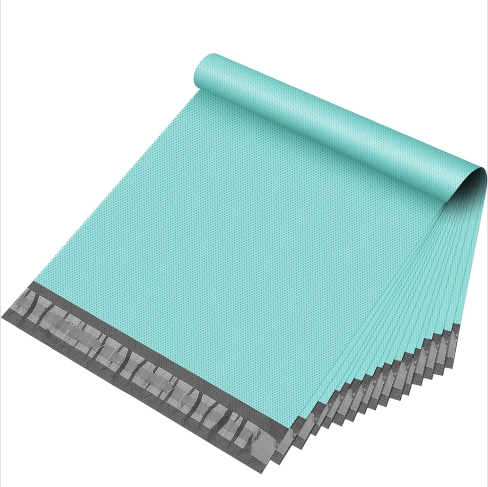 10 19"x24" Poly Mailers Teal Waterproof